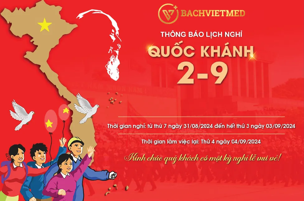 Thông báo nghỉ Lễ Quốc Khánh 2-9