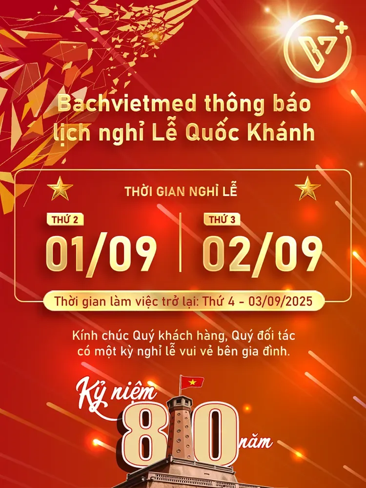 Thông báo nghỉ Lễ Quốc Khánh 2/9 2025