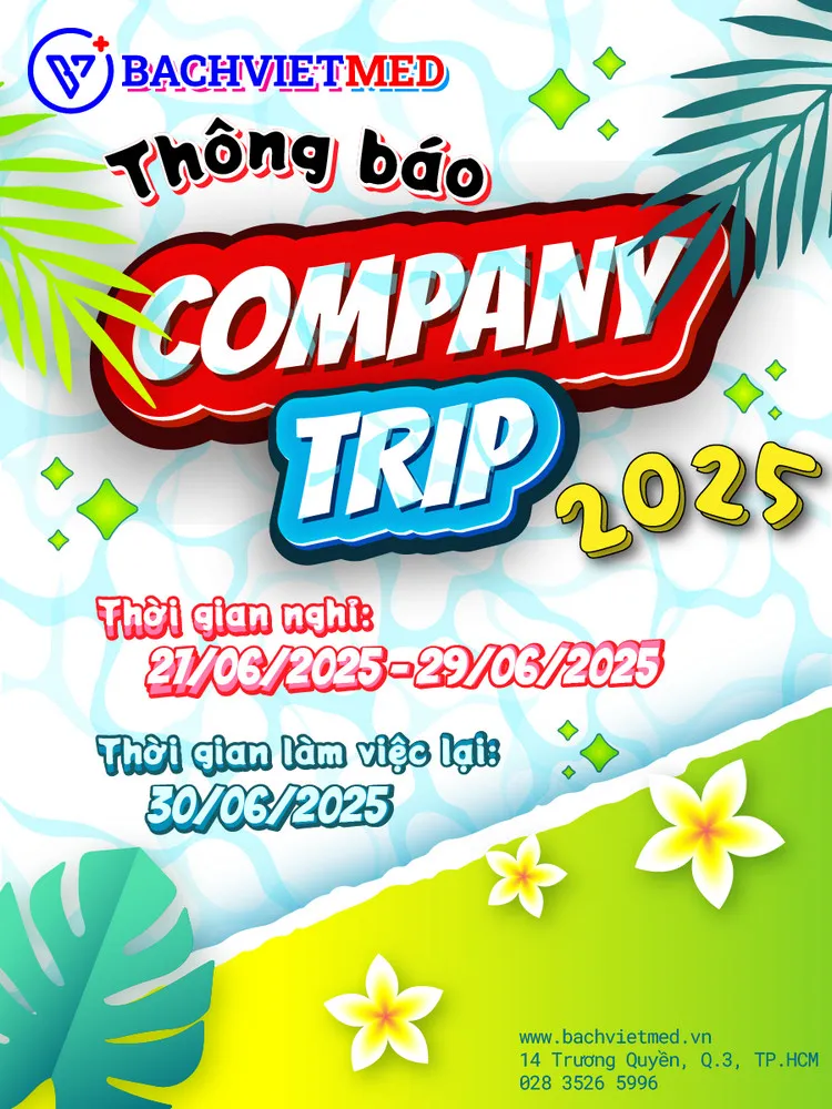 Thông báo nghỉ du lịch 2025
