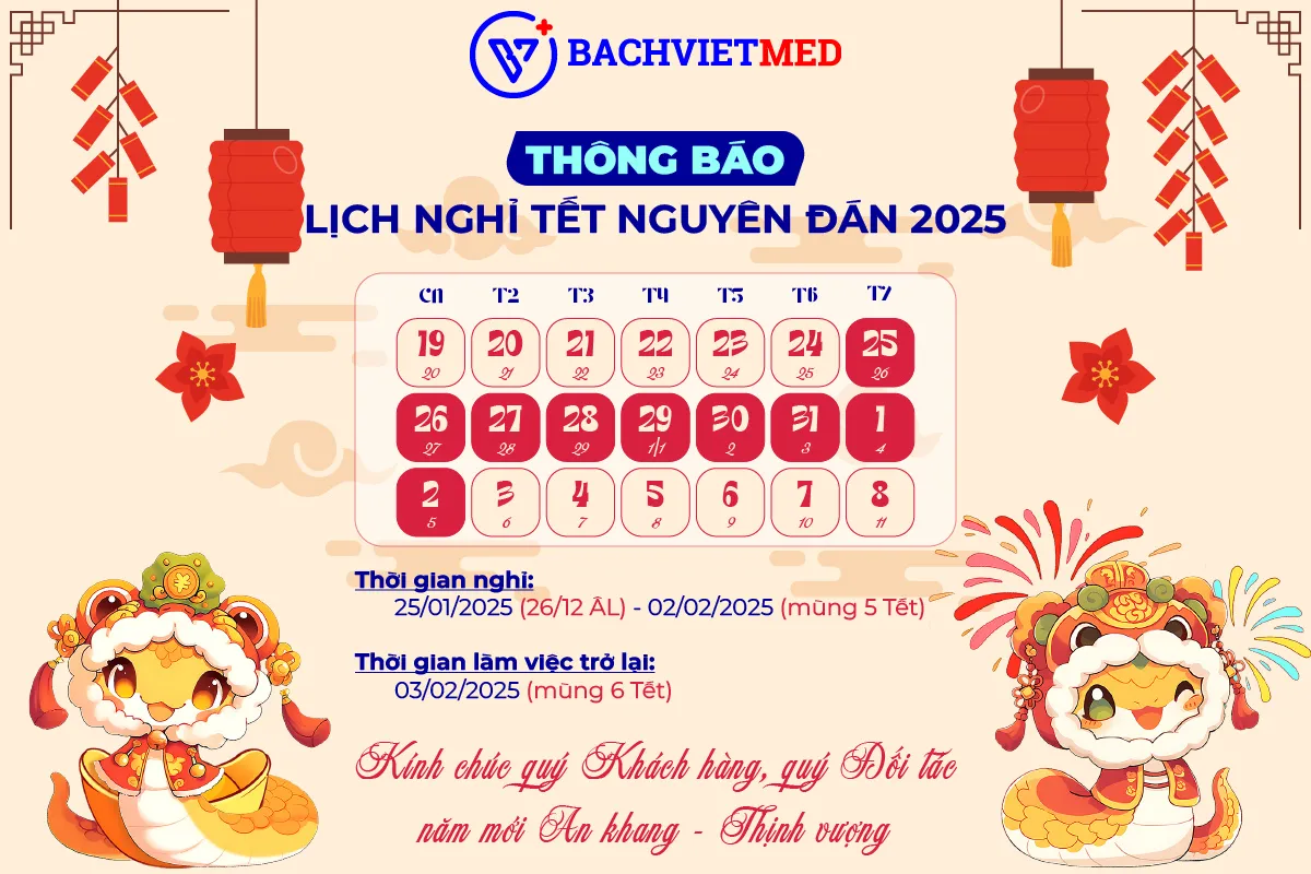 Thông báo nghỉ Tết Nguyên Đán 2025